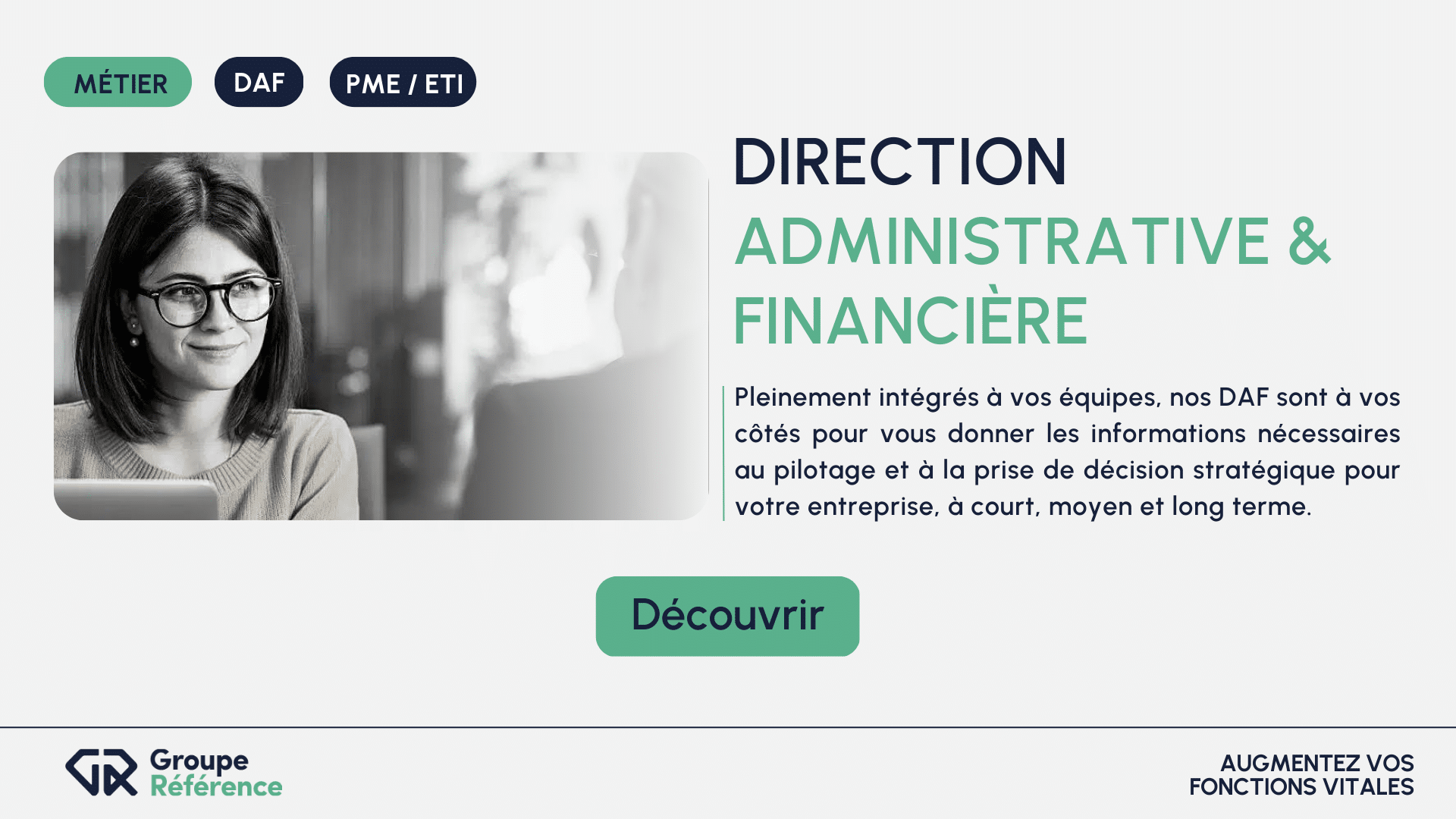 Direction Administrative et Financière Groupe Réference
